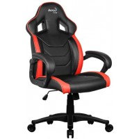 Кресло игровое Aerocool AC60C AIR черный/красный
