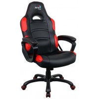Кресло игровое Aerocool AC80C AIR черный/красный