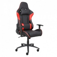 Кресло геймерское AksHome IRON, черный, красный