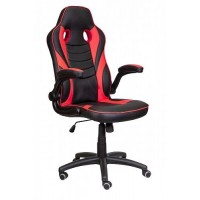 Кресло геймерское AksHome JORDAN, черный, красный