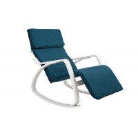 Кресло-качалка Calviano Relax 1106 синее