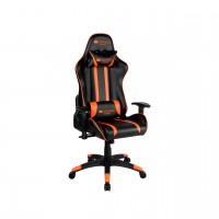 Кресло геймерское Canyon Fobos CND-SGCH3 черное с оранжевым