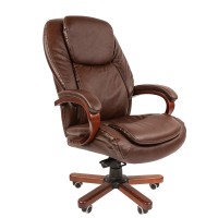 Кресло для руководителя Chairman 408, коричневое