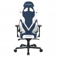 Кресло геймерское Dxracer Gladiator DXRacer OH/G8200/BW синее с белым