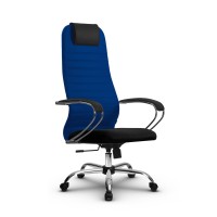 Кресло Metta SU-BK131-10 CH синий / черный