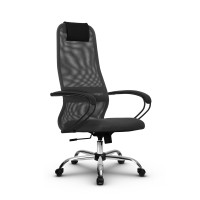 Кресло Metta SU-BP-8 CH темно-серый / серый