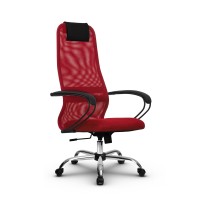 Кресло Metta SU-BK130-8 CH красный / красный