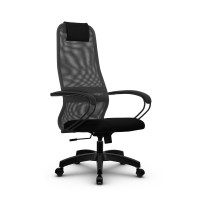Кресло Metta SU-BP-8 PL темно-серый / черный