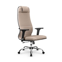 Кресло Metta L 1m 38К2/2D Infinity Easy Clean (MPES) Темно - Бежевый