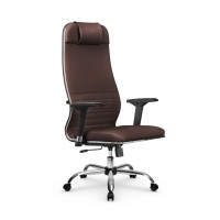 Кресло Metta L 1m 38K2/4D Infinity Easy Clean (MPES) Темно - Коричневый