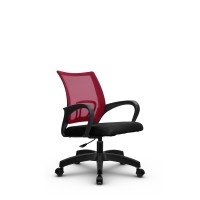 Кресло Metta SU-CS-9/подл.106/осн.005 Красный/Черный